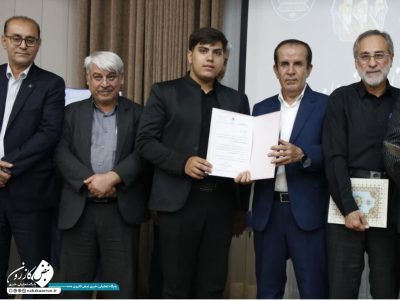 یک نوجوان دهه هشتادی مشاور فرماندار ویژه کازرون در امور نوجوانان شد