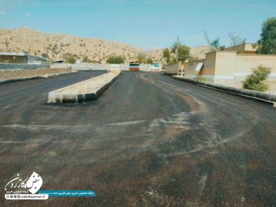 آسفالت معابر روستای «درونک» به بهره‌برداری رسید