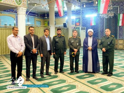 رزمایش توکاد به حمایت دانش‌آموزان کازرون آمد